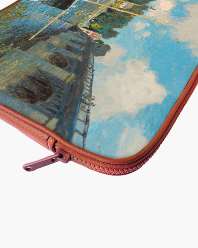 Claude Monet-Bridge at Argenteuil MacBook / Laptop Sleeve