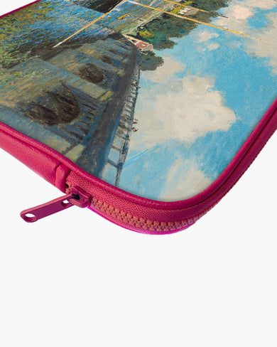 Claude Monet-Bridge at Argenteuil MacBook / Laptop Sleeve