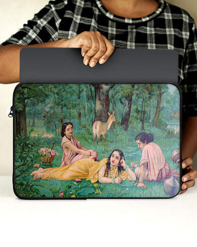 Raja Ravi Verma-Shakuntala MacBook / Laptop-Sleeve