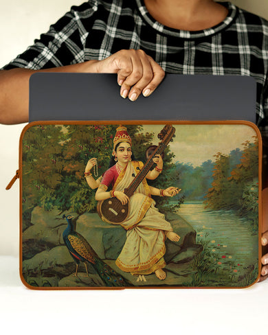 Raja Ravi Verma-Saraswati MacBook / Laptop Sleeve