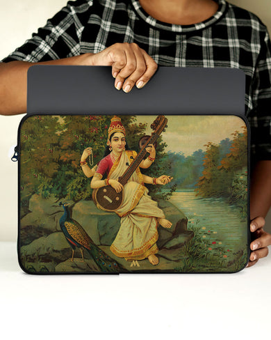 Raja Ravi Verma-Saraswati MacBook / Laptop Sleeve