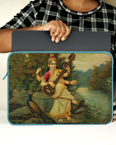 Raja Ravi Verma-Saraswati MacBook / Laptop Sleeve