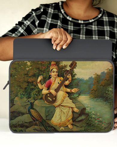 Raja Ravi Verma-Saraswati MacBook / Laptop Sleeve