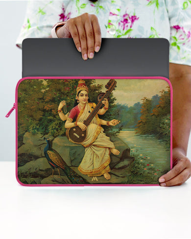 Raja Ravi Verma-Saraswati MacBook / Laptop Sleeve