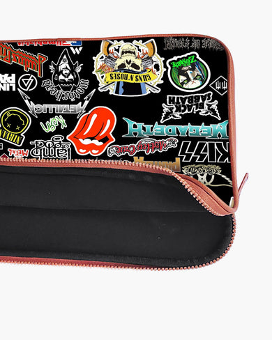 Heavy Metal Overload MacBook / Laptop-Sleeve