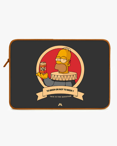 To Beer or Not to Beer MacBook / Laptop-Sleeve