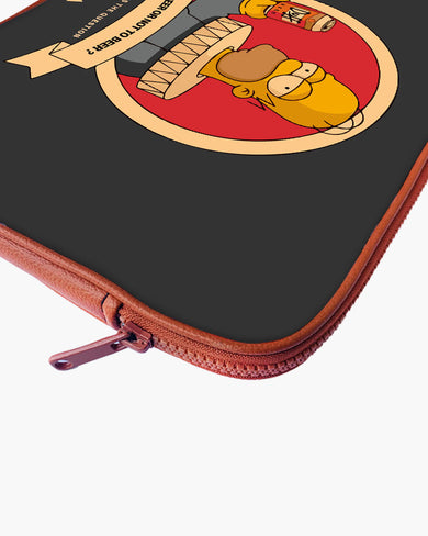To Beer or Not to Beer MacBook / Laptop-Sleeve