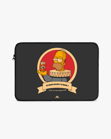 To Beer or Not to Beer MacBook / Laptop-Sleeve