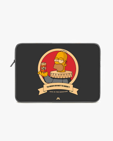To Beer or Not to Beer MacBook / Laptop-Sleeve