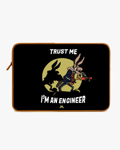 Trust The Engineer MacBook / Laptop-Sleeve