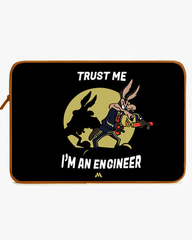 Trust The Engineer MacBook / Laptop-Sleeve