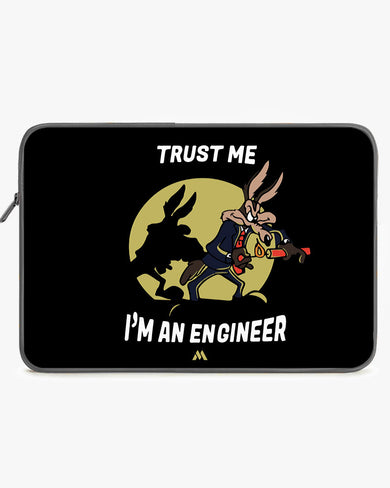 Trust The Engineer MacBook / Laptop-Sleeve