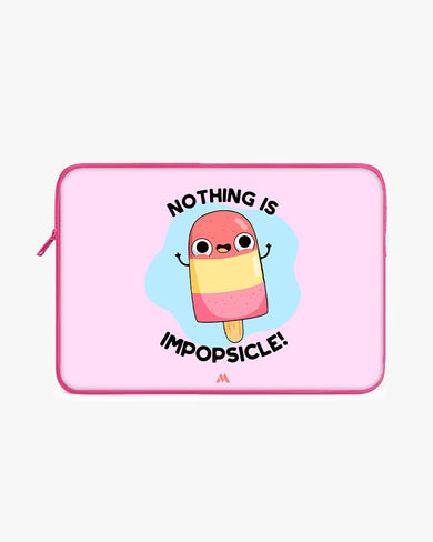 Nothing is Impopsicle MacBook / Laptop-Sleeve