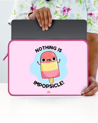 Nothing is Impopsicle MacBook / Laptop-Sleeve