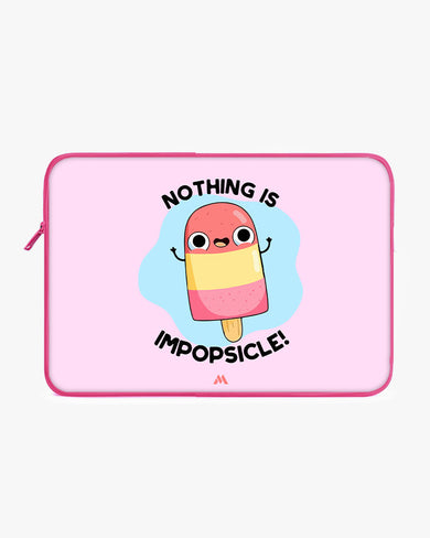 Nothing is Impopsicle MacBook / Laptop-Sleeve