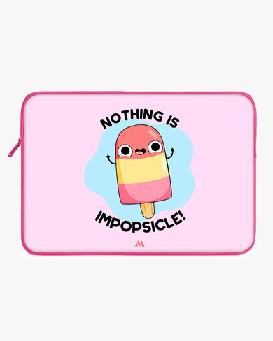 Nothing is Impopsicle MacBook / Laptop-Sleeve