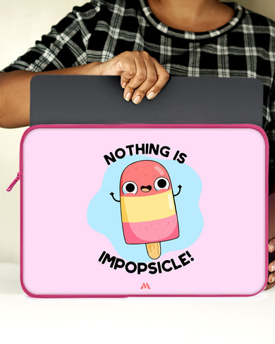 Nothing is Impopsicle MacBook / Laptop-Sleeve