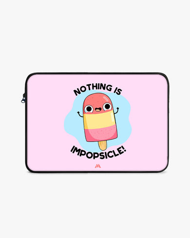 Nothing is Impopsicle MacBook / Laptop-Sleeve