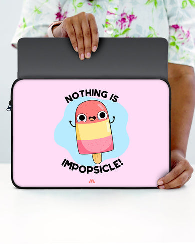 Nothing is Impopsicle MacBook / Laptop-Sleeve