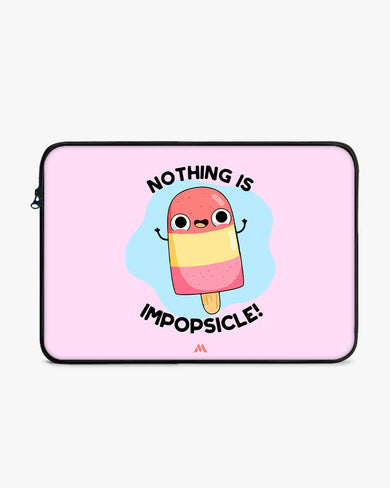 Nothing is Impopsicle MacBook / Laptop-Sleeve