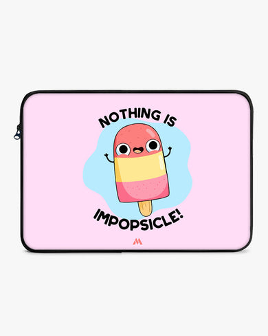 Nothing is Impopsicle MacBook / Laptop-Sleeve