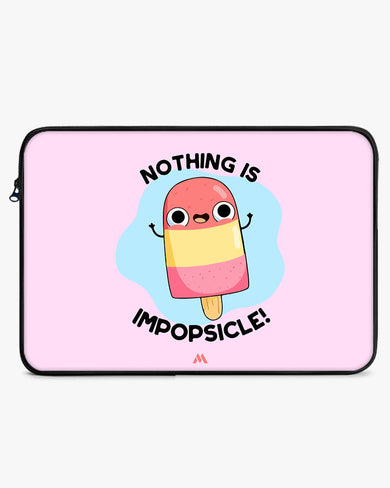 Nothing is Impopsicle MacBook / Laptop-Sleeve