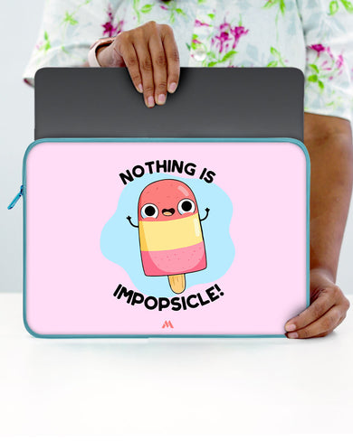 Nothing is Impopsicle MacBook / Laptop-Sleeve