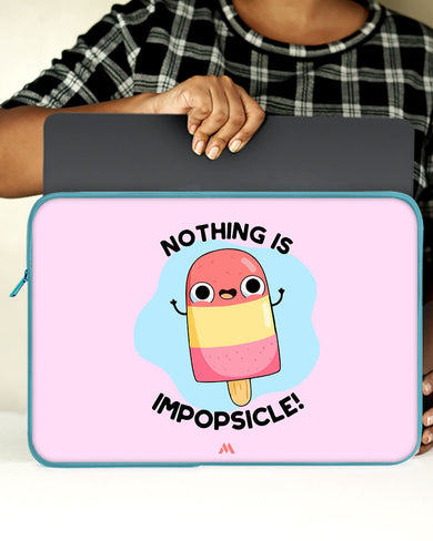 Nothing is Impopsicle MacBook / Laptop-Sleeve