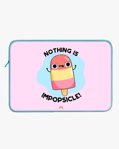 Nothing is Impopsicle MacBook / Laptop-Sleeve