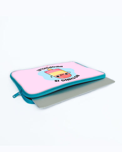 Nothing is Impopsicle MacBook / Laptop-Sleeve