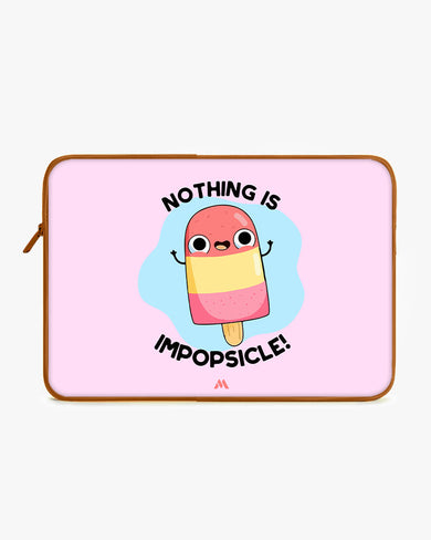 Nothing is Impopsicle MacBook / Laptop-Sleeve