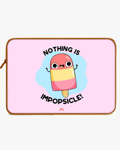 Nothing is Impopsicle MacBook / Laptop-Sleeve