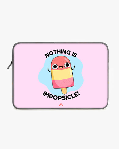 Nothing is Impopsicle MacBook / Laptop-Sleeve