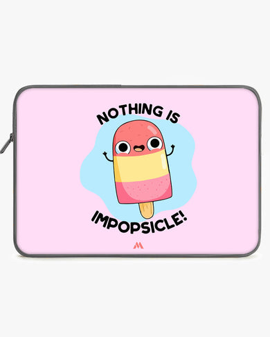 Nothing is Impopsicle MacBook / Laptop-Sleeve