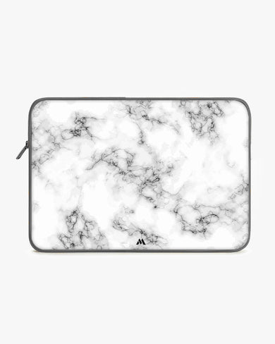 Bleached Bone Marble MacBook / Laptop Sleeve