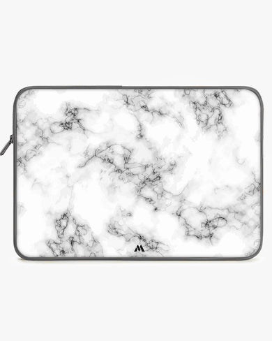 Bleached Bone Marble MacBook / Laptop Sleeve
