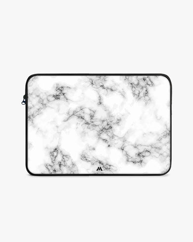 Bleached Bone Marble MacBook / Laptop Sleeve