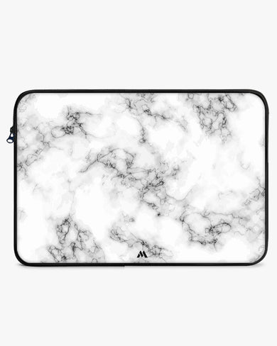 Bleached Bone Marble MacBook / Laptop Sleeve