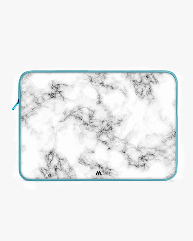 Bleached Bone Marble MacBook / Laptop Sleeve