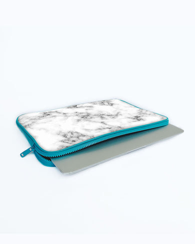 Bleached Bone Marble MacBook / Laptop Sleeve