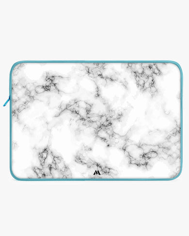 Bleached Bone Marble MacBook / Laptop Sleeve