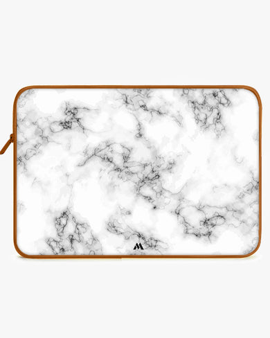 Bleached Bone Marble MacBook / Laptop Sleeve
