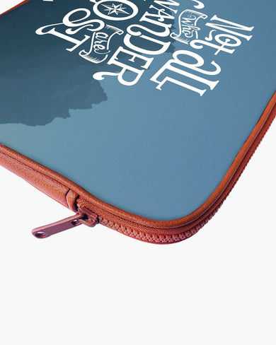 LOTR-Not All Who Wander Are Lost MacBook / Laptop Sleeve
