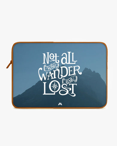LOTR-Not All Who Wander Are Lost MacBook / Laptop Sleeve
