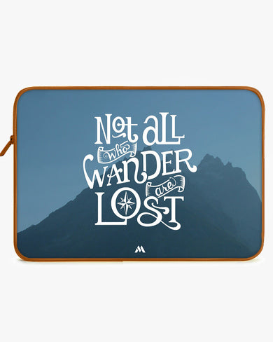 LOTR-Not All Who Wander Are Lost MacBook / Laptop Sleeve
