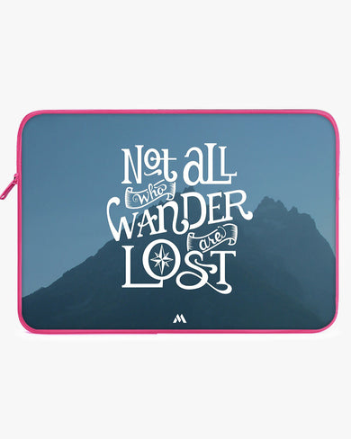 LOTR-Not All Who Wander Are Lost MacBook / Laptop Sleeve