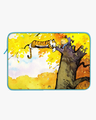 Calvin Hobbes Idyllic Life MacBook / Laptop Sleeve