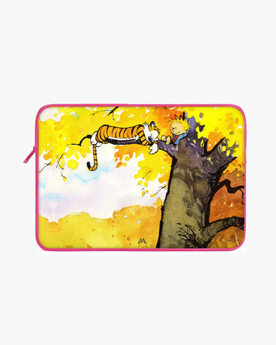 Calvin Hobbes Idyllic Life MacBook / Laptop Sleeve