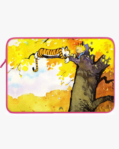 Calvin Hobbes Idyllic Life MacBook / Laptop Sleeve