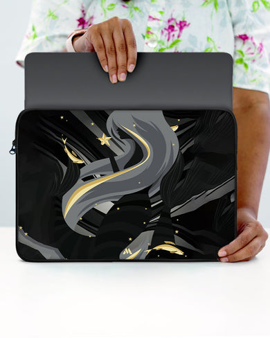 Lady Sunset MacBook / Laptop-Sleeve